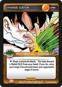 Orange Catch - Panini: Heroes & Villains - Dragon Ball Z TCG card