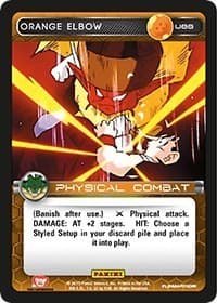 Orange Elbow - Panini: Heroes & Villains - Dragon Ball Z TCG card