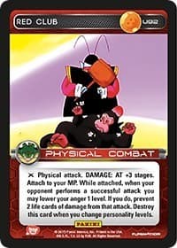 Red Club - Panini: Heroes & Villains - Dragon Ball Z TCG card