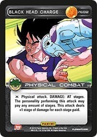 Black Head Charge - Panini: Heroes & Villains - Dragon Ball Z TCG card