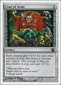 Coat of Arms - 8th Edition - Magic: The Gathering card