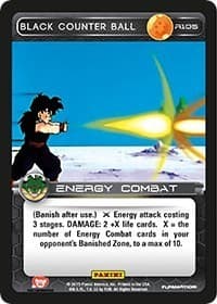 Black Counter Ball - Panini: Heroes & Villains - Dragon Ball Z TCG card