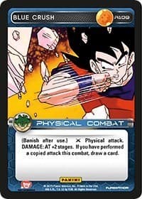 Blue Crush - Panini: Heroes & Villains - Dragon Ball Z TCG card