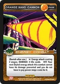 Orange Hand Cannon - Panini: Heroes & Villains - Dragon Ball Z TCG card