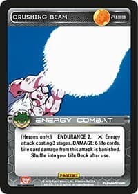Crushing Beam - Panini: Heroes & Villains - Dragon Ball Z TCG card