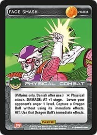 Face Smash - Panini: Heroes & Villains - Dragon Ball Z TCG card