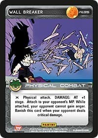 Wall Breaker - Panini: Heroes & Villains - Dragon Ball Z TCG card