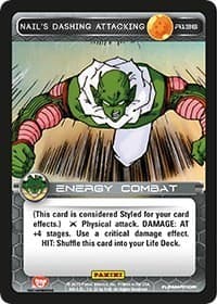 Nail's Dashing Attacking - Panini: Heroes & Villains - Dragon Ball Z TCG card