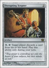 Disrupting Scepter - 8th Edition - Magic: The Gathering card