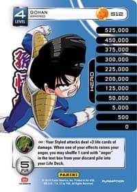 Gohan - Armored (Rainbow Parallel Foil) - Panini: Set 1 - Dragon Ball Z TCG card
