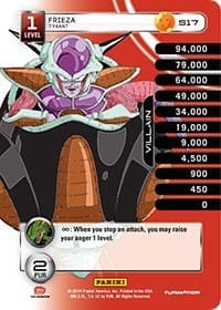 Frieza - Tyrant (High Tech Foil) - Panini: Set 1 - Dragon Ball Z TCG card