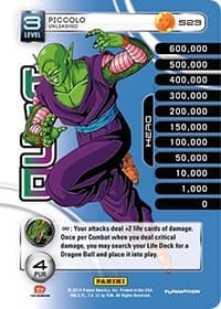 Piccolo - Unleashed (High Tech Foil) - Panini: Set 1 - Dragon Ball Z TCG card