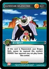 Namekian Silencing - Panini: Set 1 - Dragon Ball Z TCG card