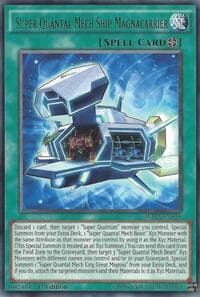 Super Quantal Mech Ship Magnacarrier - Wing Raiders - YuGiOh card
