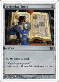 Jayemdae Tome - 8th Edition - Magic: The Gathering card