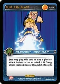 Blue Arm Blast - Panini: Set 1 - Dragon Ball Z TCG card