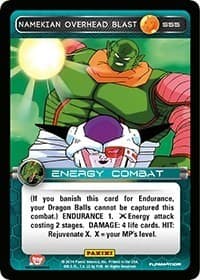 Namekian Overhead Blast - Panini: Set 1 - Dragon Ball Z TCG card