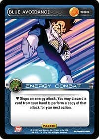 Blue Avoidance - Panini: Set 1 - Dragon Ball Z TCG card