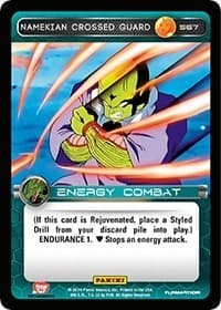 Namekian Crossed Guard - Panini: Set 1 - Dragon Ball Z TCG card