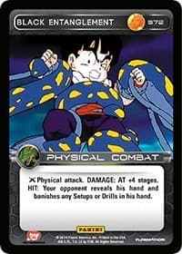 Black Entanglement - Panini: Set 1 - Dragon Ball Z TCG card