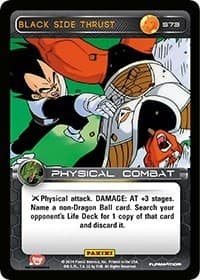 Black Side Thrust - Panini: Set 1 - Dragon Ball Z TCG card