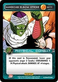 Namekian Elbow Strike - Panini: Set 1 - Dragon Ball Z TCG card