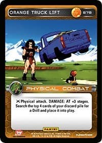 Orange Truck Lift - Panini: Set 1 - Dragon Ball Z TCG card