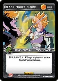 Black Finger Block - Panini: Set 1 - Dragon Ball Z TCG card