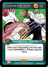 Namekian Knee Block - Panini: Set 1 - Dragon Ball Z TCG card