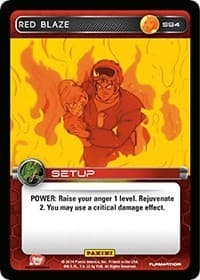 Red Blaze - Panini: Set 1 - Dragon Ball Z TCG card