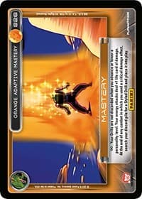 Orange Adaptive Mastery (High Tech Foil) - Panini: Set 1 - Dragon Ball Z TCG card