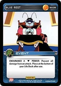 Blue Rest - Panini: Set 1 - Dragon Ball Z TCG card