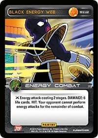 Black Energy Web - Panini: Set 1 - Dragon Ball Z TCG card