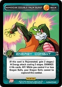 Namekian Double Palm Burst - Panini: Set 1 - Dragon Ball Z TCG card