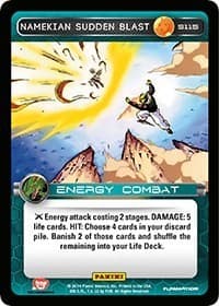 Namekian Sudden Blast - Panini: Set 1 - Dragon Ball Z TCG card