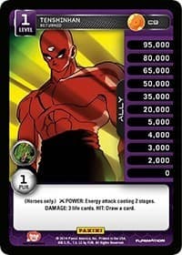 Tenshinhan - Returned - Panini: Set 1 - Dragon Ball Z TCG card