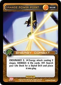 Orange Power Point - Panini: Set 1 - Dragon Ball Z TCG card