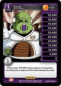 Guldo - Ginyu Force - Panini: Set 1 - Dragon Ball Z TCG card