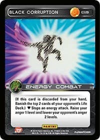 Black Corruption - Panini: Set 1 - Dragon Ball Z TCG card