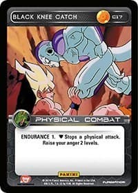 Black Knee Catch - Panini: Set 1 - Dragon Ball Z TCG card