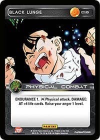 Black Lunge - Panini: Set 1 - Dragon Ball Z TCG card