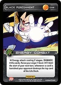 Black Punishment - Panini: Set 1 - Dragon Ball Z TCG card