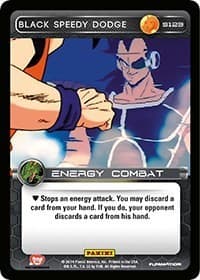 Black Speedy Dodge - Panini: Set 1 - Dragon Ball Z TCG card