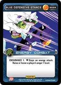 Blue Defensive Stance - Panini: Set 1 - Dragon Ball Z TCG card