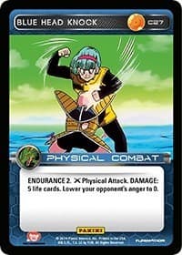 Blue Head Knock - Panini: Set 1 - Dragon Ball Z TCG card
