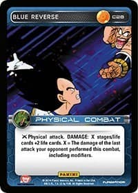 Blue Reverse - Panini: Set 1 - Dragon Ball Z TCG card