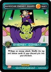 Namekian Energy Guard - Panini: Set 1 - Dragon Ball Z TCG card