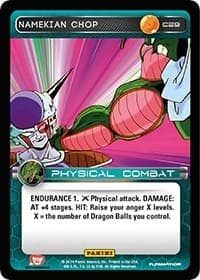 Namekian Chop - Panini: Set 1 - Dragon Ball Z TCG card