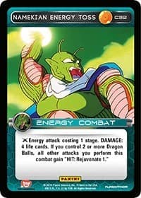 Namekian Energy Toss - Panini: Set 1 - Dragon Ball Z TCG card