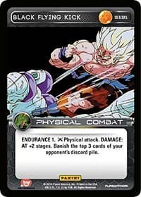 Black Flying Kick - Panini: Set 1 - Dragon Ball Z TCG card